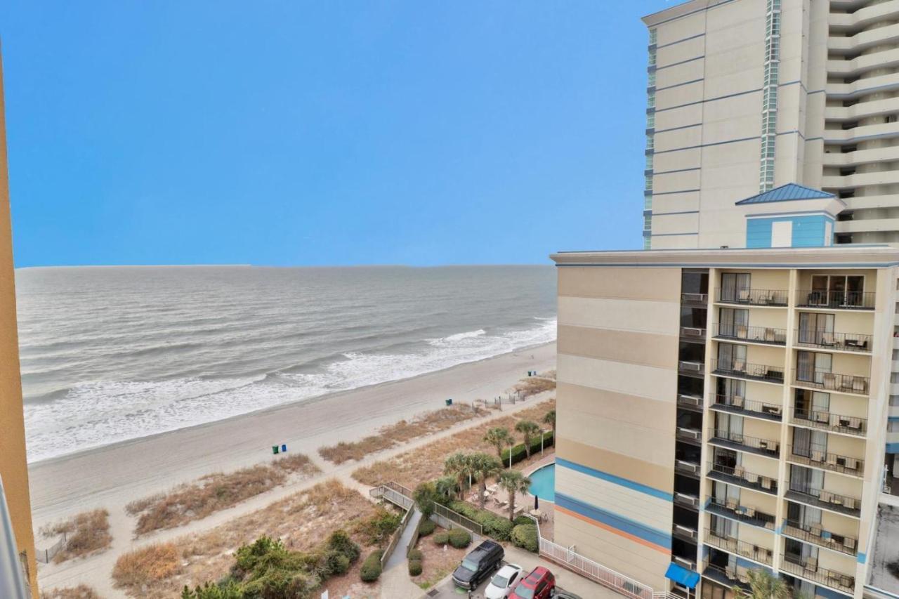 מירטל ביץ' Beautiful Warm Ocean View Beach Condo With Pool מראה חיצוני תמונה